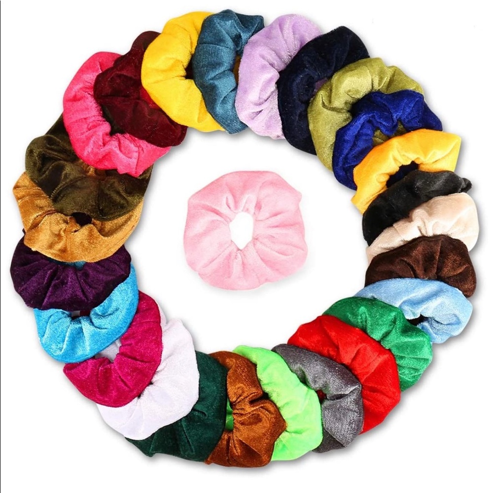 26 Scrunchies with elastic